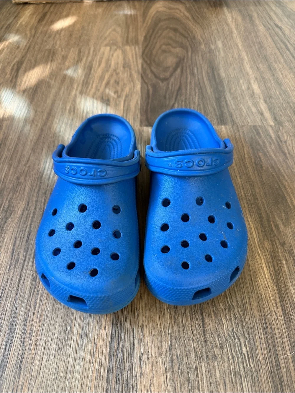 CROCS Kids Classic Clogs in Royal Blue